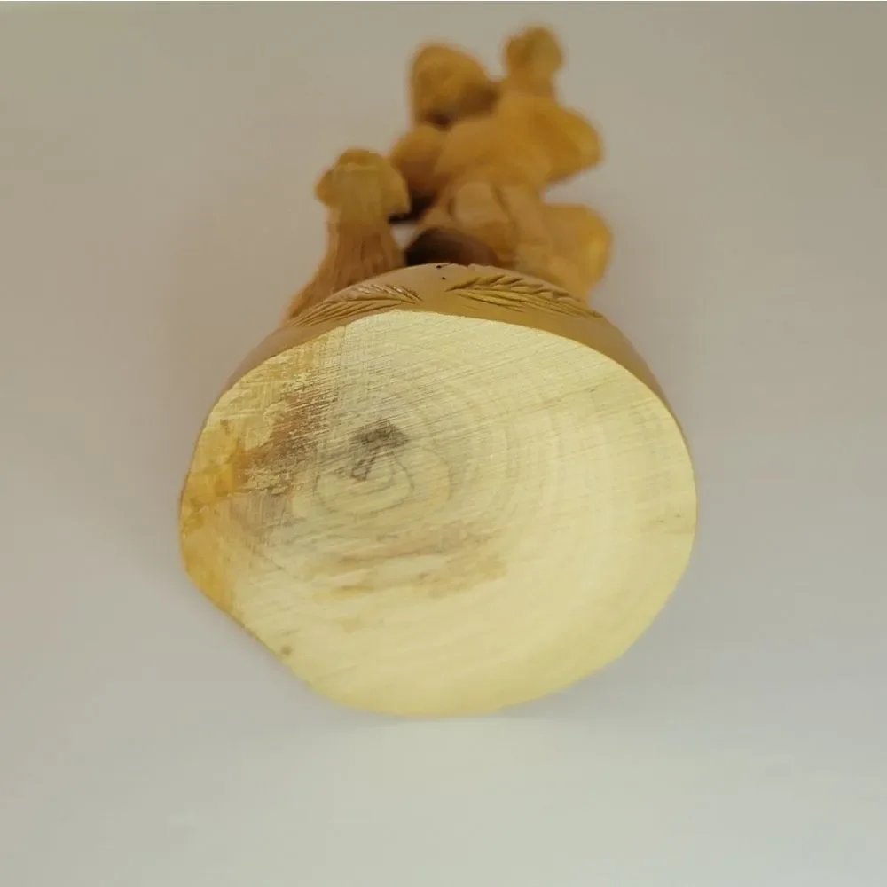 The Good Shepherd Hand Carved Olive Wood Statue